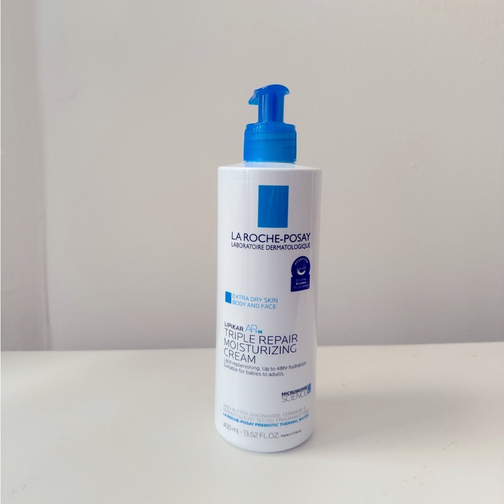 La Roche-Posay and CeraVe moisturizing creams
